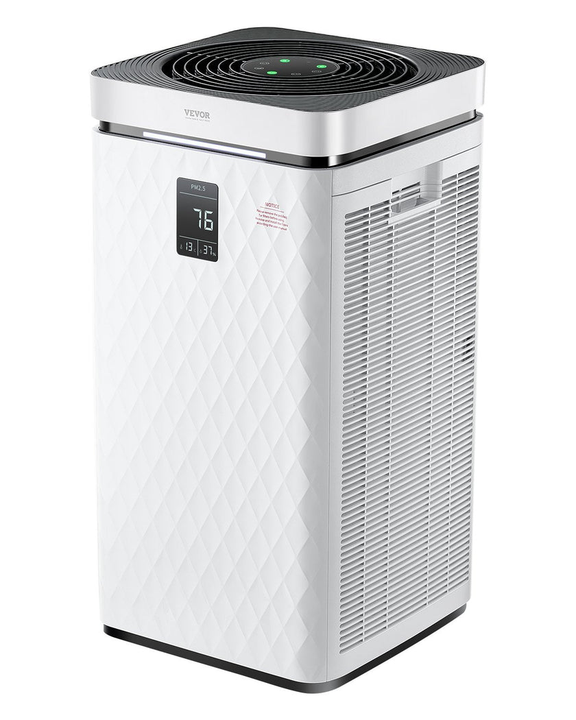 VEVOR 3139 ft²/h Air Purifier H13 HEPA Smart Air Purifier for Home & Office