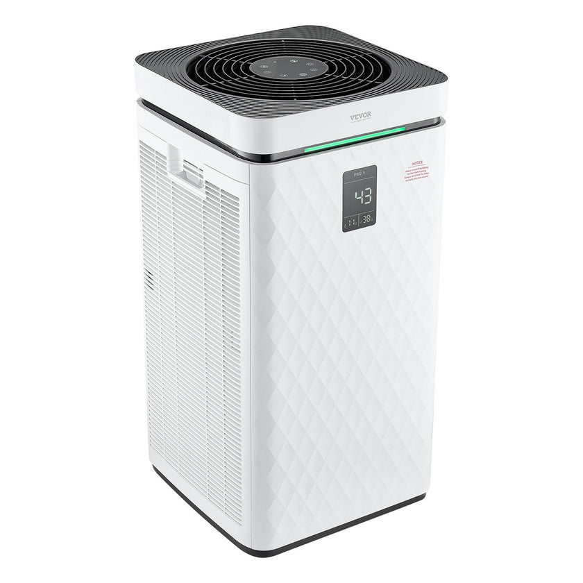 VEVOR 3139 ft²/h Air Purifier H13 HEPA Smart Air Purifier for Home & Office
