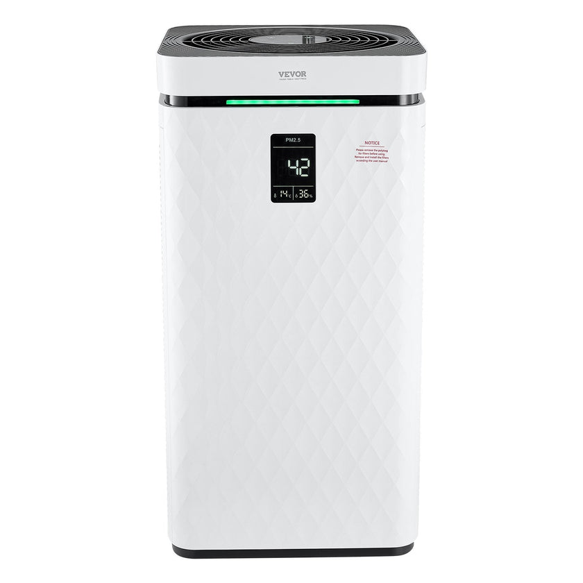 VEVOR 3139 ft²/h Air Purifier H13 HEPA Smart Air Purifier for Home & Office