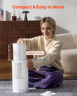VEVOR 1100 ft²/h Air Purifier H11 HEPA Smart Air Purifier for Home & Office