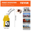 VEVOR Automatic Fuel Nozzle Shut Off Fuel Refilling 3/4