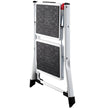 VEVOR Step Ladder 2-Step 330lbs Capacity, Ergonomic Folding Steel Step Stool with Wide Anti-Slip Pedal, Sturdy Step Stool for Adults Toddlers, Multi-Use for Household, Kitchen, Office, RVs