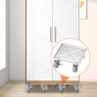 VEVOR Furniture Dolly, Furniture Moving Dollies with 360° PP Swivel Wheels & Carbon Steel Panel, 500 Lbs Capacity Furniture Lift Mover Tool Set for Moving Heavy Furniture Refrigerator Sofa
