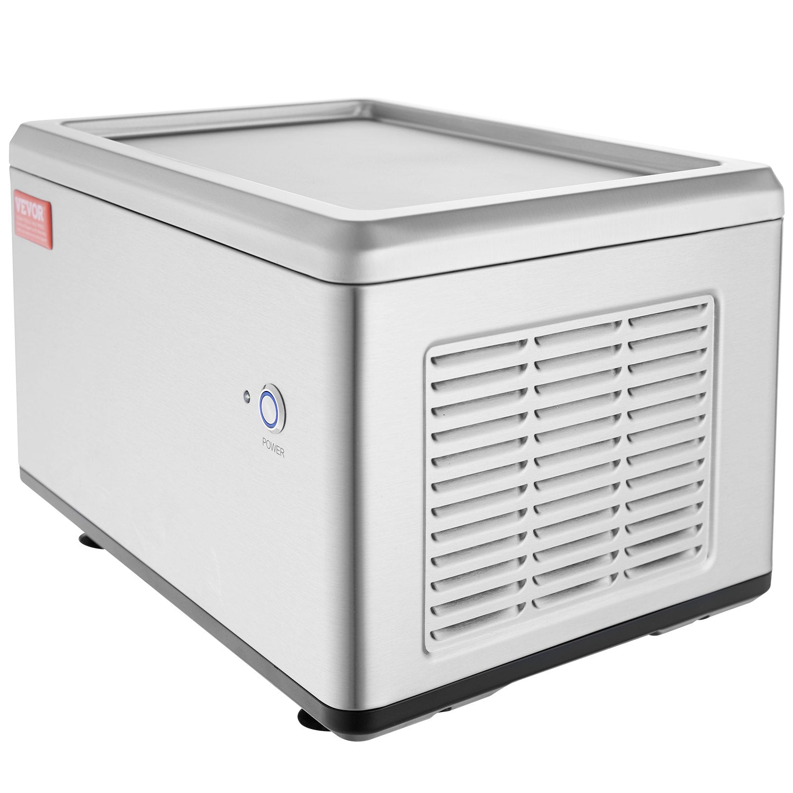 VEVOR Fried Ice Cream Roll Machine, 12.6