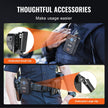 VEVOR 1440P HD Police Body Camera, 64GB Body Cam with Audio Video Recording Picture, Built-in 3500 mAh Battery, 2.0