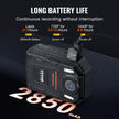 VEVOR 1440P HD Police Body Camera, 64GB Body Cam with Audio Video Recording Picture, Built-in 2850 mAh Battery, 2.0