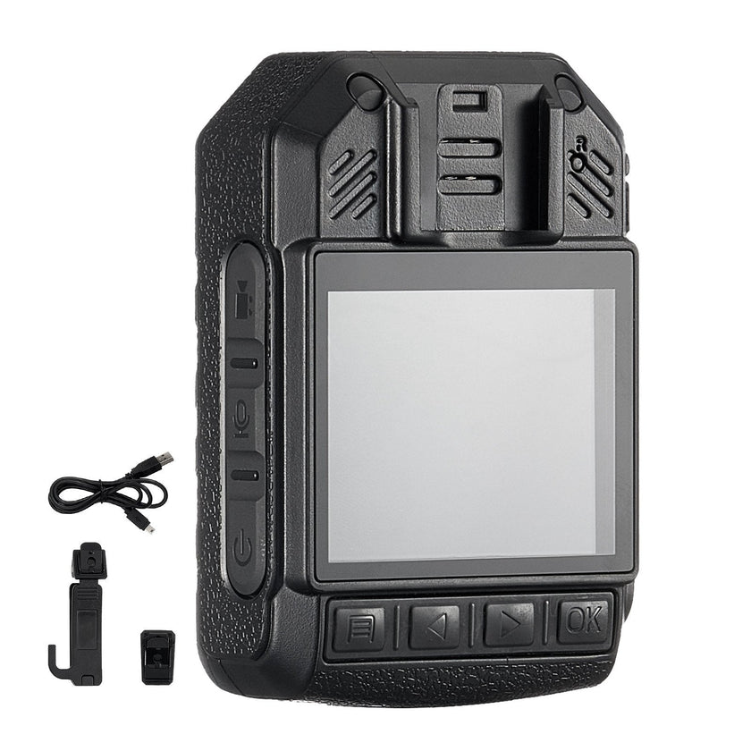 VEVOR 1440P HD Police Body Camera, 64GB Body Cam with Audio Video Recording Picture, Built-in 2850 mAh Battery, 2.0