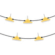 VEVOR 50FT Construction String Work Lights 75W 7500LM Connectable Waterproof