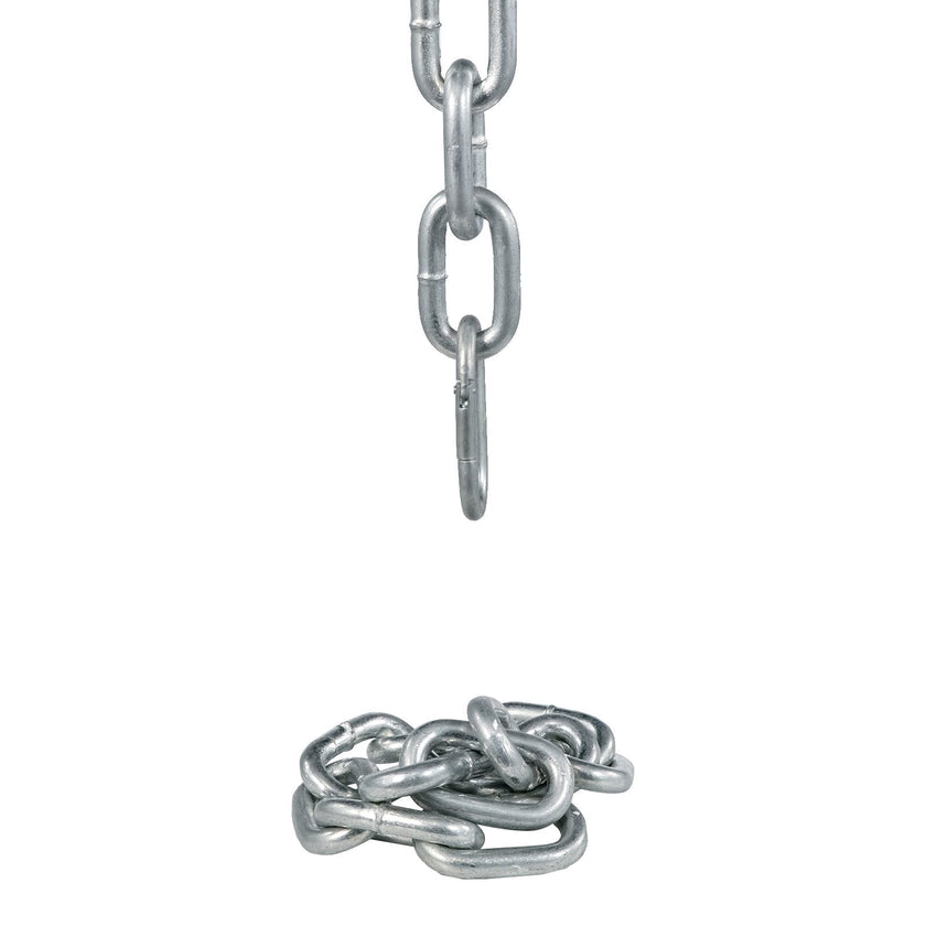 VEVOR Weight Lifting Chains, 1 Pair 26LBS/12KG Weight Lifting Chains,Bench Press Chains with Collars, 5.2FT Olympic Barbell Chains Weight Chains for Power Lifting, Silver
