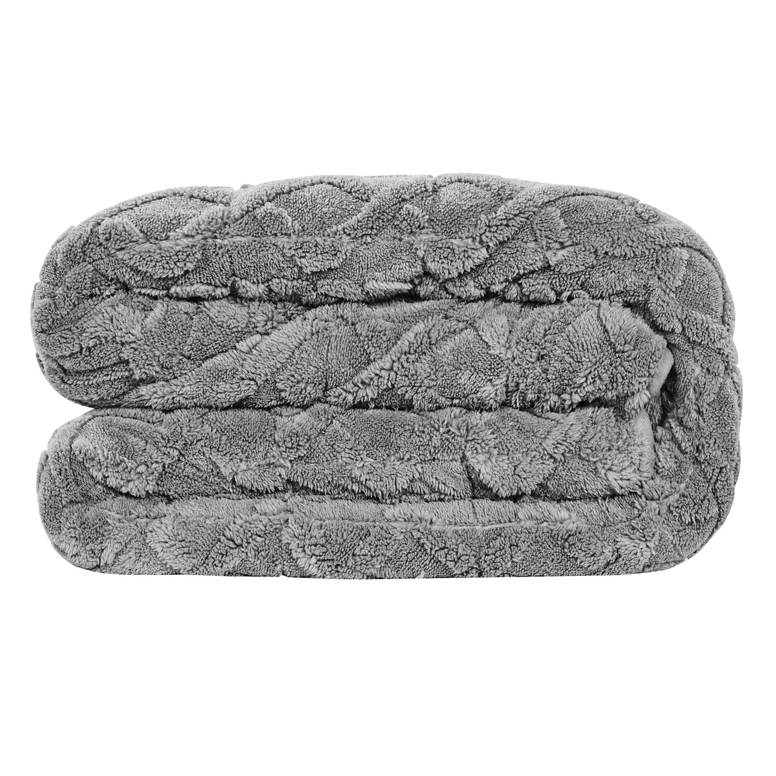VEVOR Weighted Blanket 20lb 60 x 80 in Queen Size Sherpa Fleece Heavy Blanket