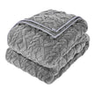 VEVOR Weighted Blanket 20lb 60 x 80 in Queen Size Sherpa Fleece Heavy Blanket