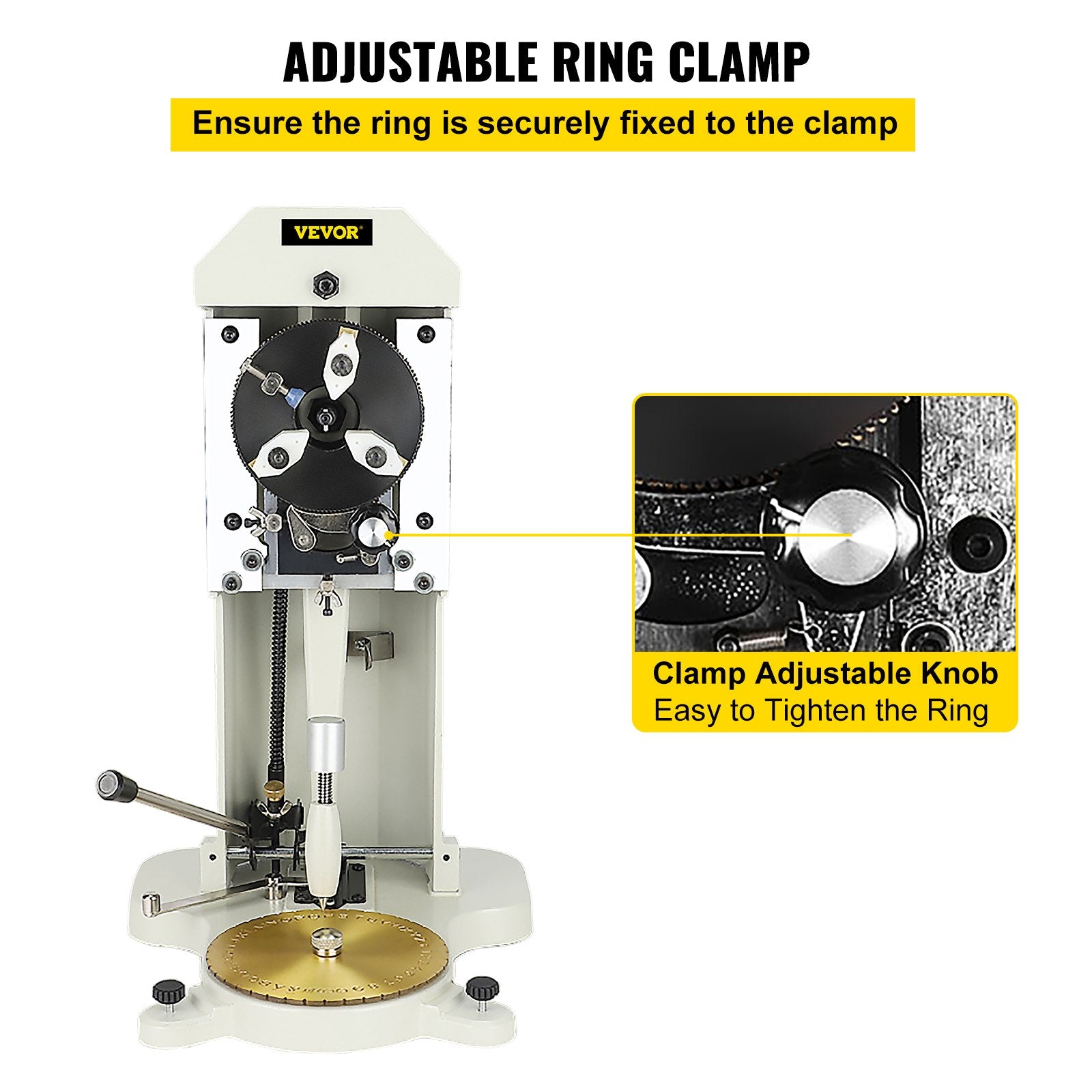 Inside Ring Engraver Standard Letter Block Dial Jewelry Making Engraving Machine