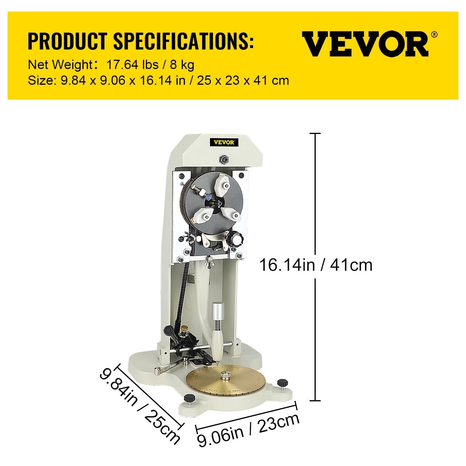 Inside Ring Engraver Standard Letter Block Dial Jewelry Making Engraving Machine