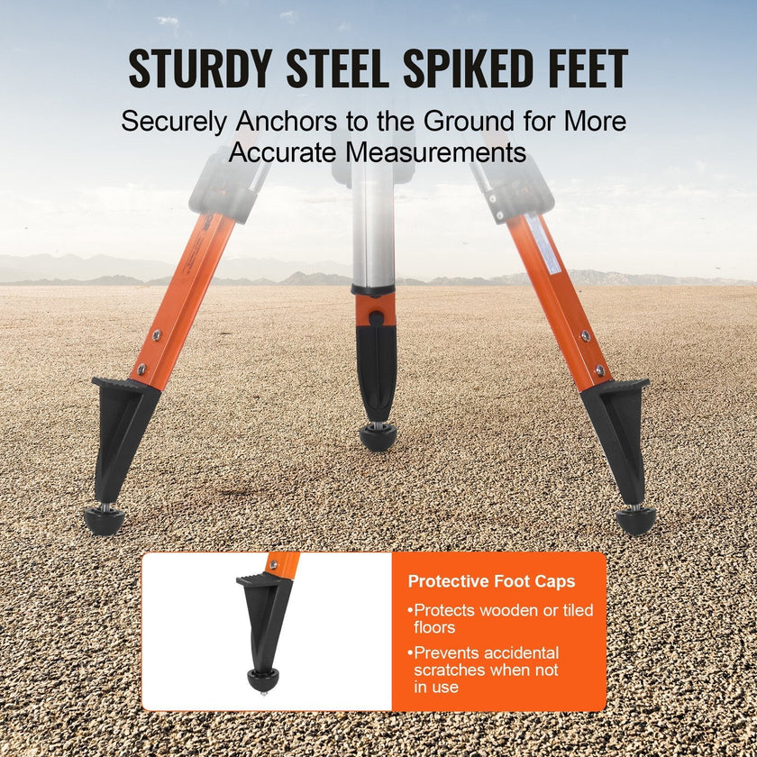 VEVOR Laser Level Tripod Stand 5/8