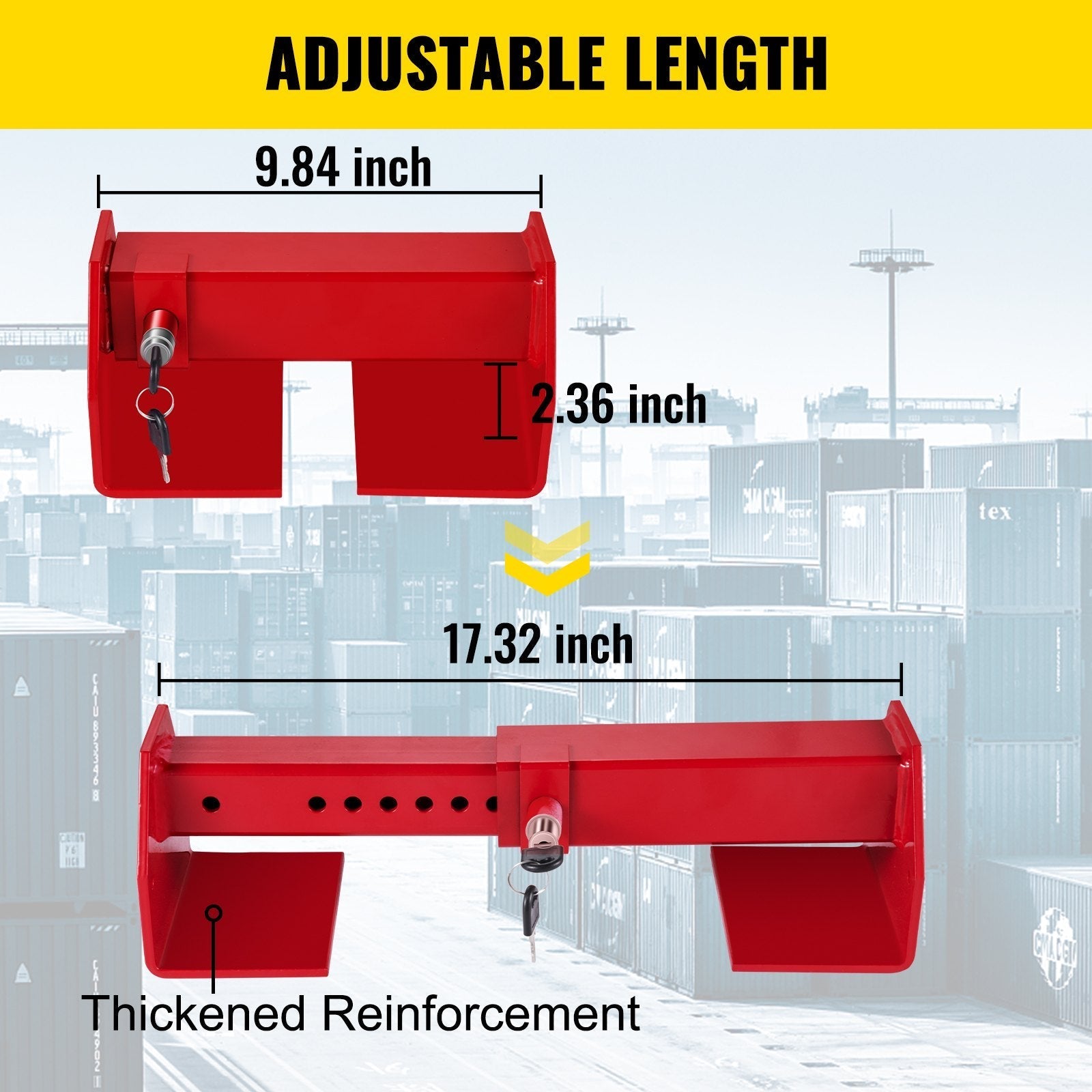 VEVOR Cargo Container Lock 9.84