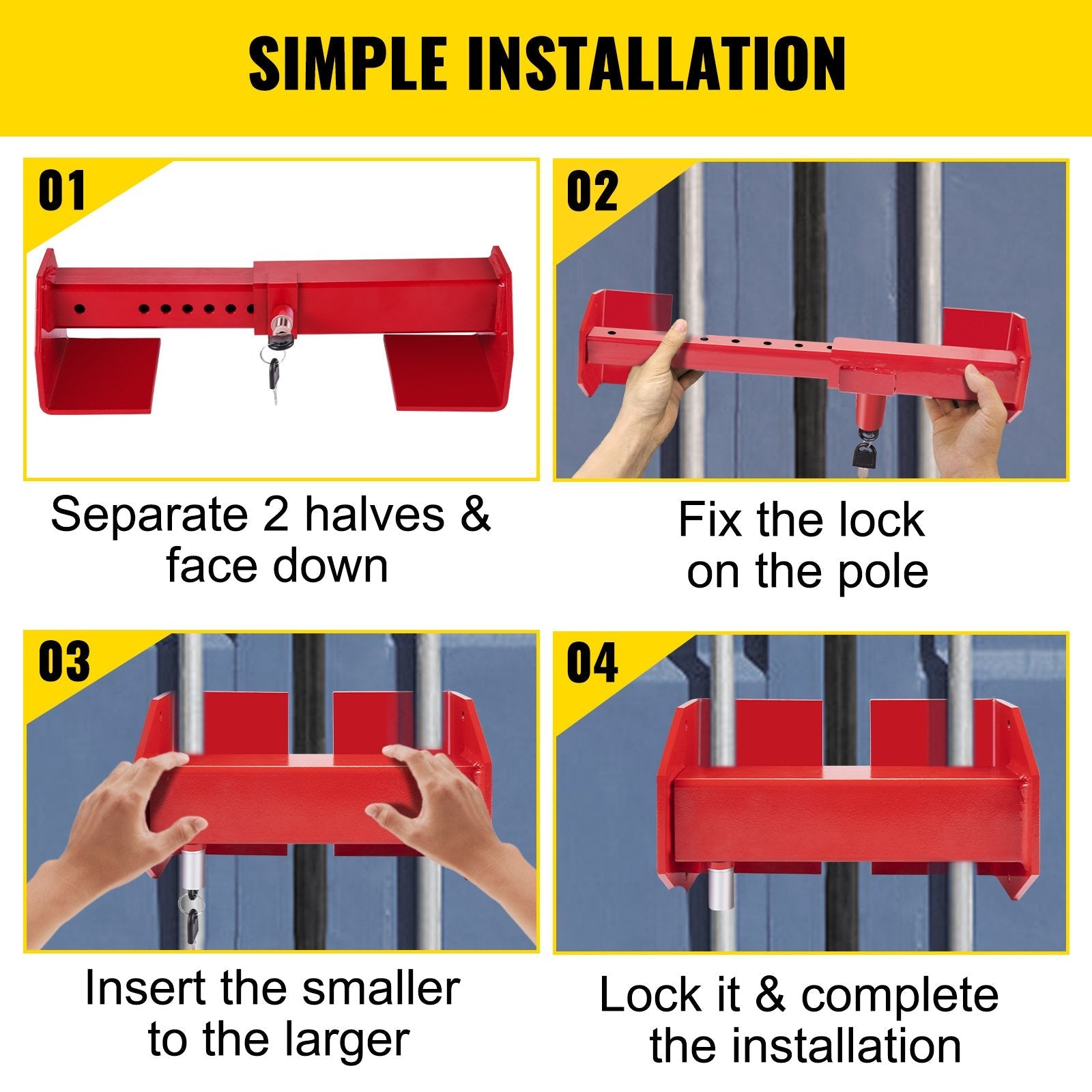 VEVOR Cargo Container Lock 9.84
