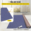 VEVOR Deep Blue Marine Carpet 6 ft x 13.1 ft Marine Carpeting Marine Grade Carpet for Boats with Waterproof Back Outdoor Rug for Patio Porch Deck Garage Outdoor Area Rug Runner Non-Slide Porch Rug