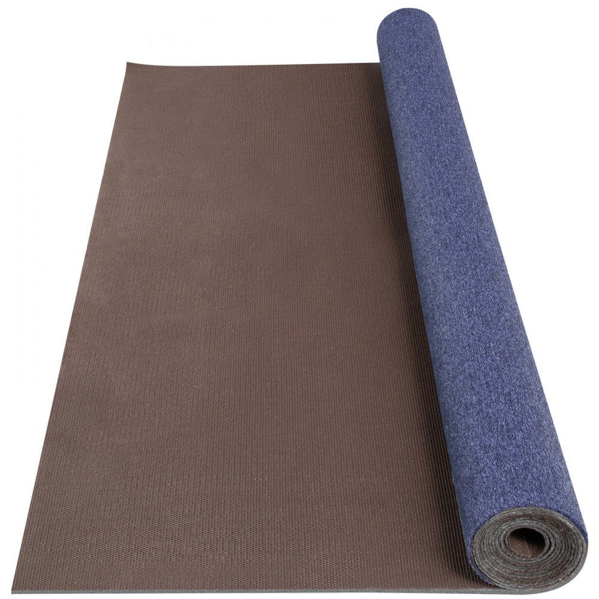 VEVOR Deep Blue Marine Carpet 6 ft x 23 ft Marine Carpeting Marine Grade Carpet for Boats with Waterproof Back Outdoor Rug for Patio Porch Deck Garage Outdoor Area Rug Runner Non-Slide Porch Rug