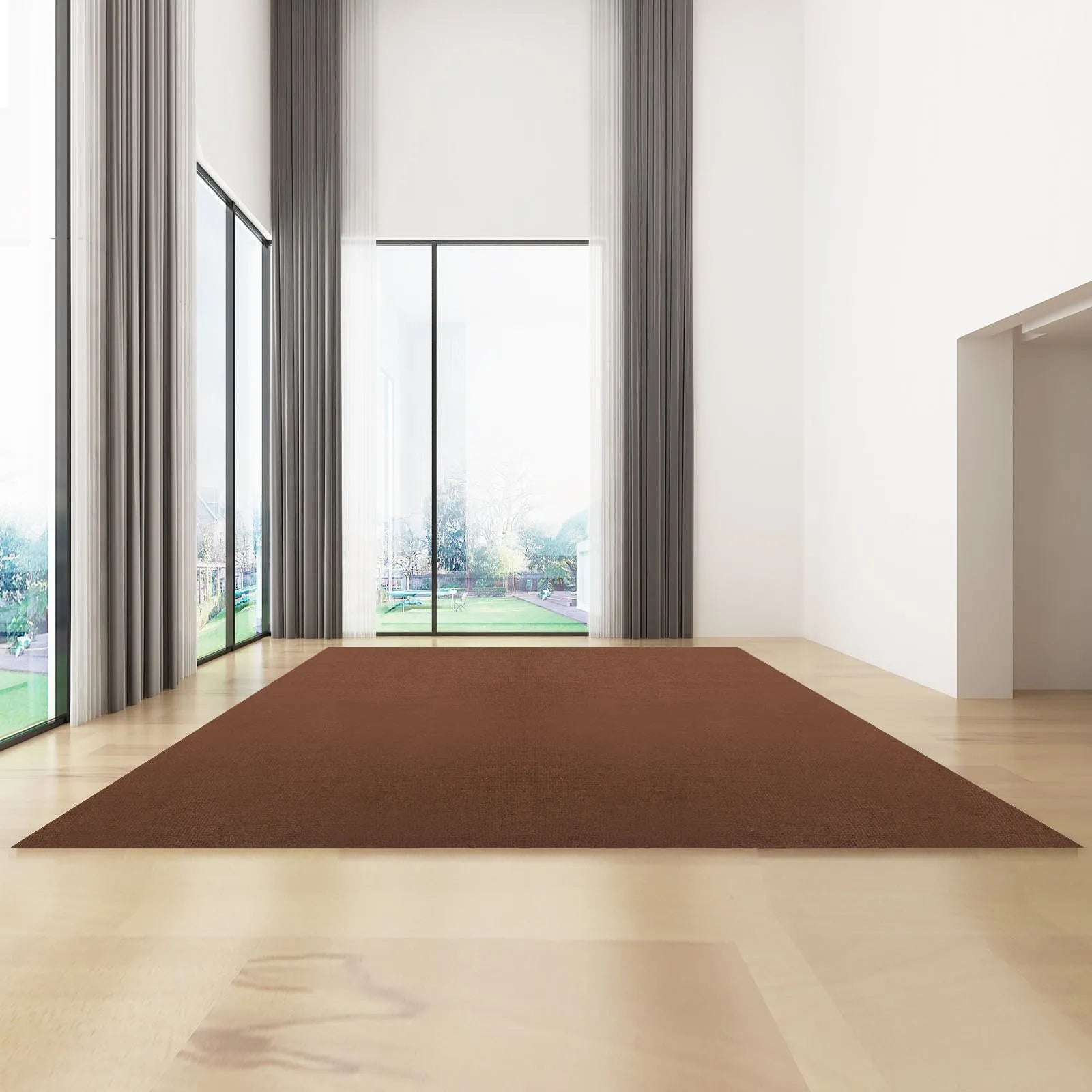 VEVOR Marine Carpet, 6 x 23 ft Deep Brown Marine Grade Boat Carpet, Marine Carpeting with Soft Cut Pile and Water-Proof TPR Backing, Carpet Roll for Home, Patio, Porch, Deck