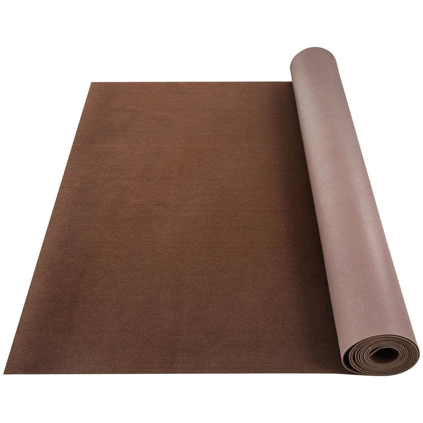 VEVOR Marine Carpet, 6 x 23 ft Deep Brown Marine Grade Boat Carpet, Marine Carpeting with Soft Cut Pile and Water-Proof TPR Backing, Carpet Roll for Home, Patio, Porch, Deck