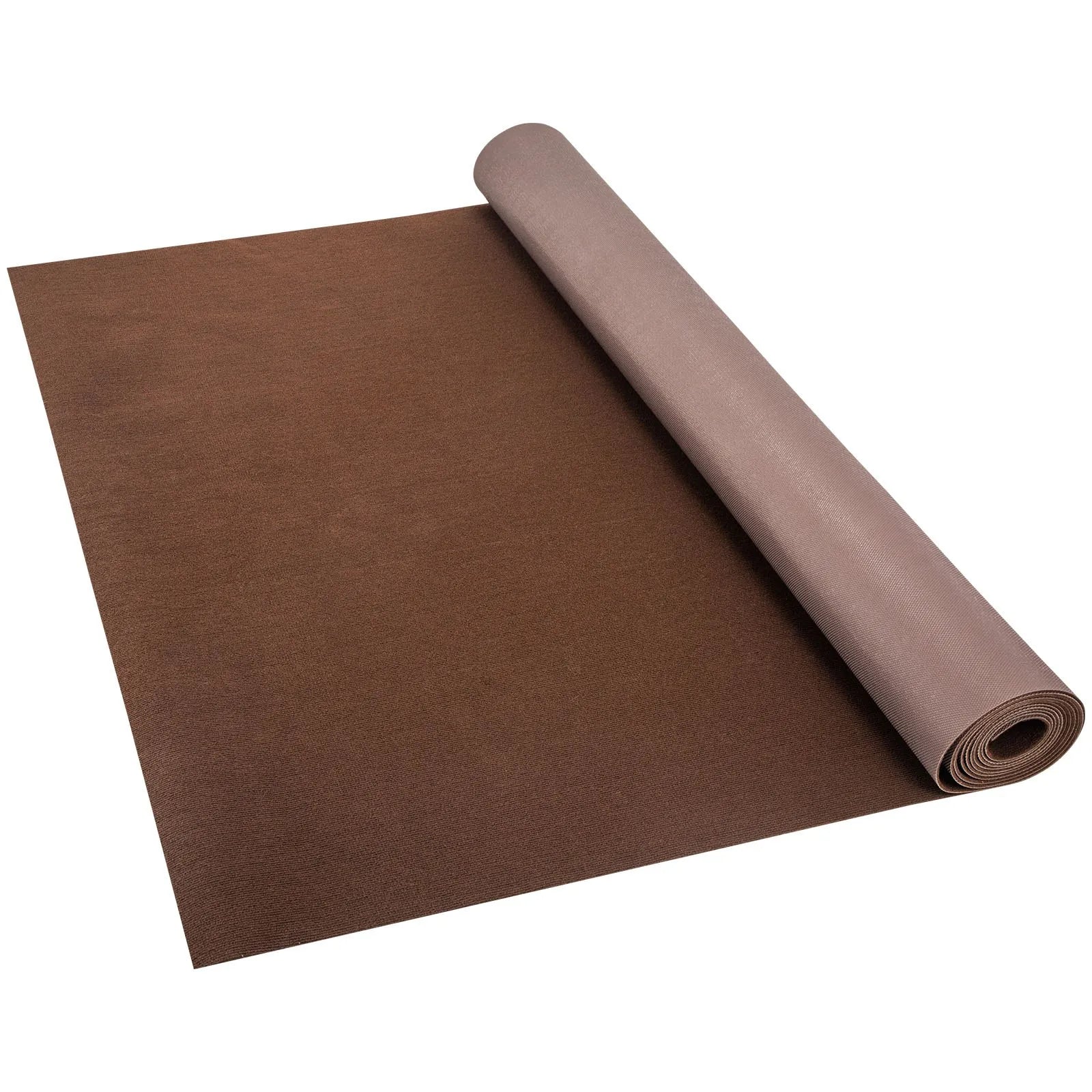 VEVOR Marine Carpet, 6 x 23 ft Deep Brown Marine Grade Boat Carpet, Marine Carpeting with Soft Cut Pile and Water-Proof TPR Backing, Carpet Roll for Home, Patio, Porch, Deck