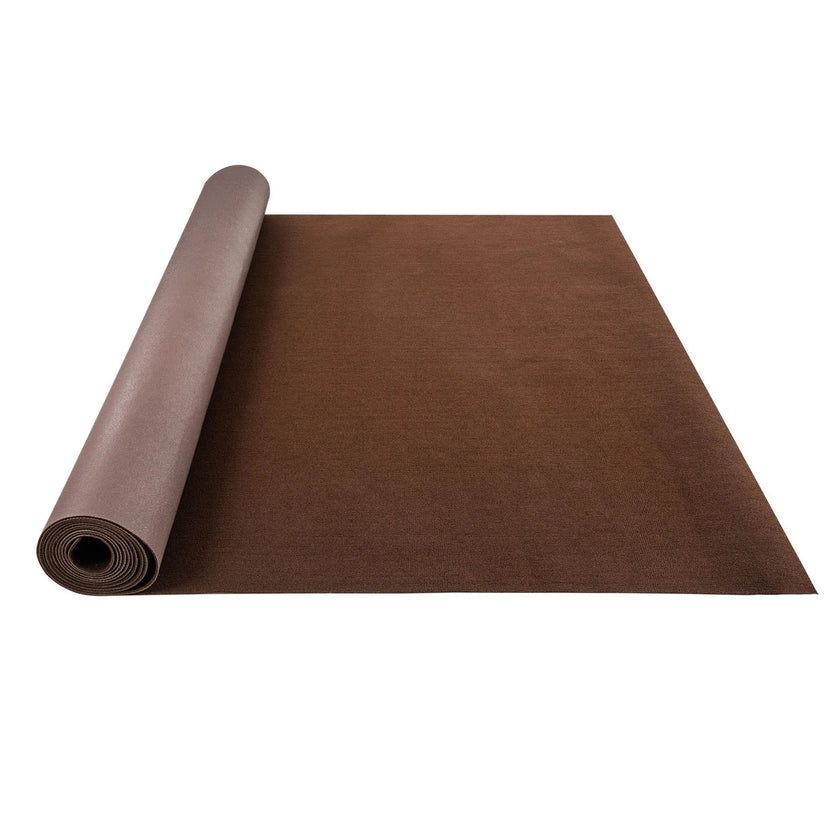 VEVOR Marine Carpet, 6 x 23 ft Deep Brown Marine Grade Boat Carpet, Marine Carpeting with Soft Cut Pile and Water-Proof TPR Backing, Carpet Roll for Home, Patio, Porch, Deck