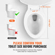 VEVOR Elongated Bidet Toilet Seat Electric Smart Heated Seat Side Arm Control