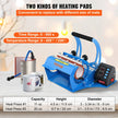 VEVOR Mug Heat Press, 11oz/11.5cm and 20oz/22cm Two Platens, LCD Cup Press Machine with Detachable Transfer Sublimation Mats, DIY Presser for Coffee Skinny Tumblers, Silica-Gel Printing, Blue