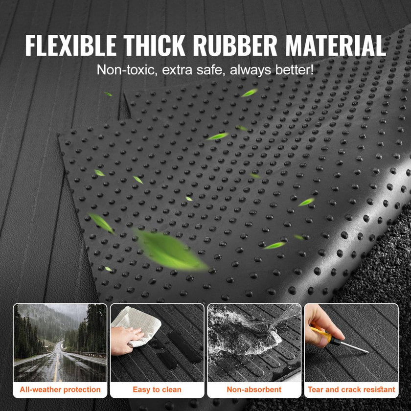 VEVOR Truck Bed Mat, Fits for 2015-2020 Ford F150 5.5 FT Short Bed, 66.5