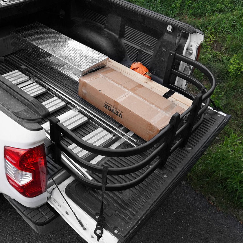 VEVOR Truck Bed Extender, Aluminum Retractable Tailgate Extender, 55.5