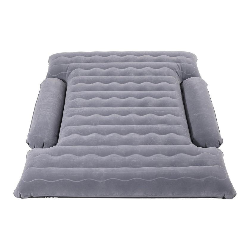 VEVOR Truck Bed Air Mattress, for 6-6.5 ft Full Size Truck Beds, Inflatable Air Mattress Camping Bed with 12V Air Pump 2 Pillows, Carry Bag, for Chevrolet Silverado, Dodge Ram, Ford 150/250/350