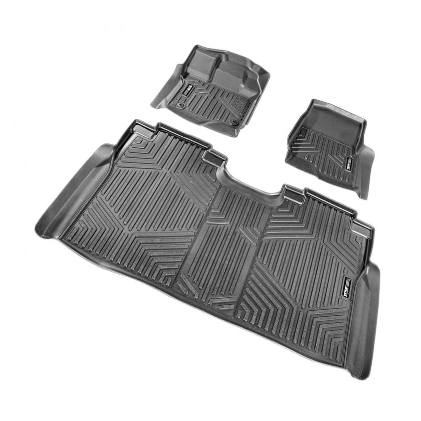 VEVOR Automotive Floor Mats Fits for Ford F-150/F150 Lightning 2015-2024 3 pcs
