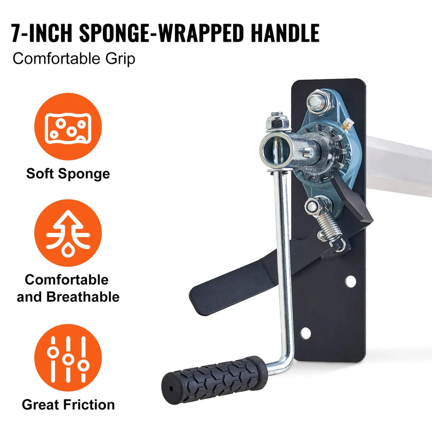VEVOR Hand Crank Tarp Roller Kit, 64