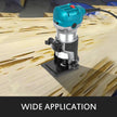 VEVOR 6.5Amp 1-1/4 HP Wood Router Tool Kit Max Torque 30,000RPM Variable Speed Compact Router Kit With Fixed Base, Plunge Base, Tilt Base and Offset Base (kit w/4 bases)