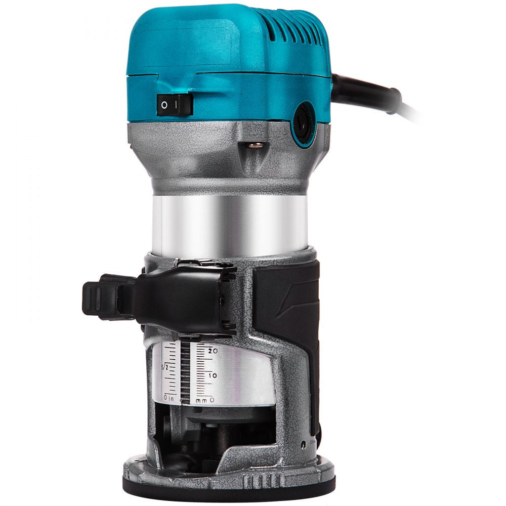 Compact Router 800W Variable Speed w/ Collets 1/4