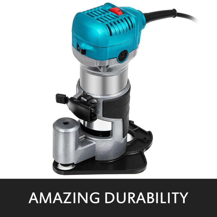 Compact Router 800W Variable Speed w/ Collets 1/4