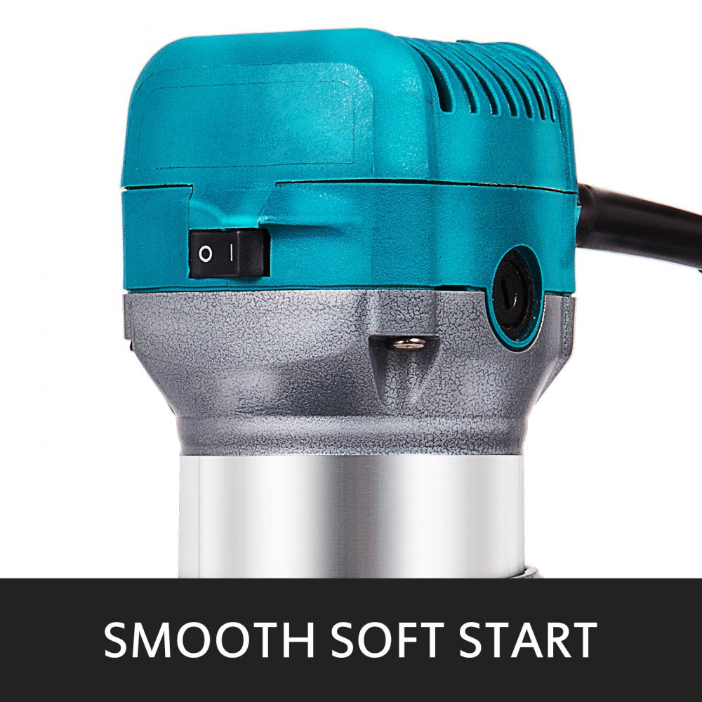 Compact Router 800W Variable Speed w/ Collets 1/4