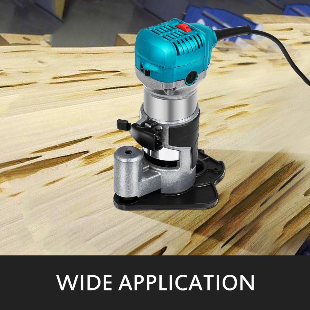 Compact Router 800W Variable Speed w/ Collets 1/4
