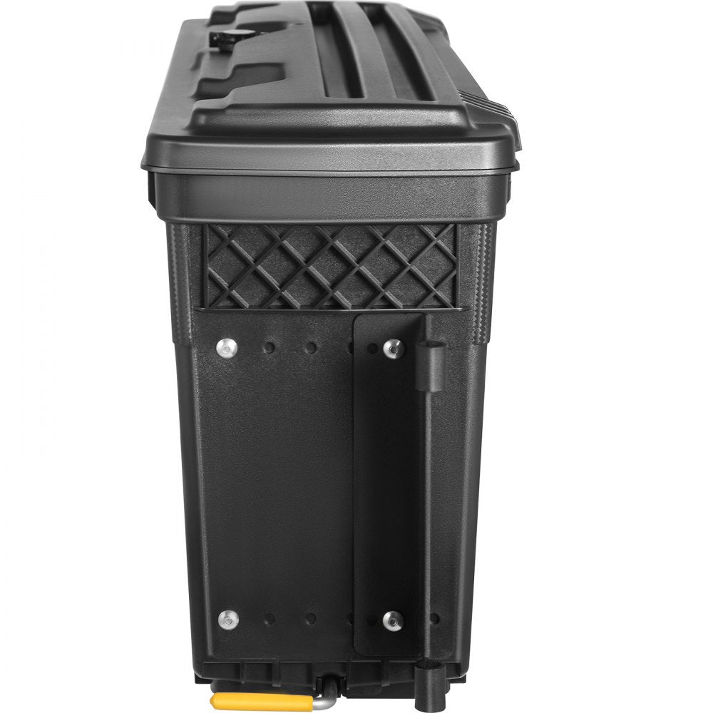 VEVOR Truck Bed Storage Box, Lockable Swing Case with Password Padlock, 6.6 Gal/25 L ABS Wheel Well Tool Box, Waterproof and Durable, Compatible with Ford F-150 2015-2021, Passenger Side