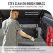 VEVOR Truck Bed Storage Box, Lockable Lid, Waterproof ABS Wheel Well Tool Box 6.6 Gal/20 L, Compatible with Chevrolet Silverado 1500 GMC Sierra 1500 2019-2021, Passenger Side, Black