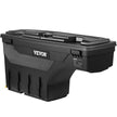 VEVOR Truck Bed Storage Box, Lockable Lid, Waterproof ABS Wheel Well Tool Box 6.6 Gal/20 L, Compatible with Chevrolet Silverado 1500 GMC Sierra 1500 2019-2021, Driver Side, Black