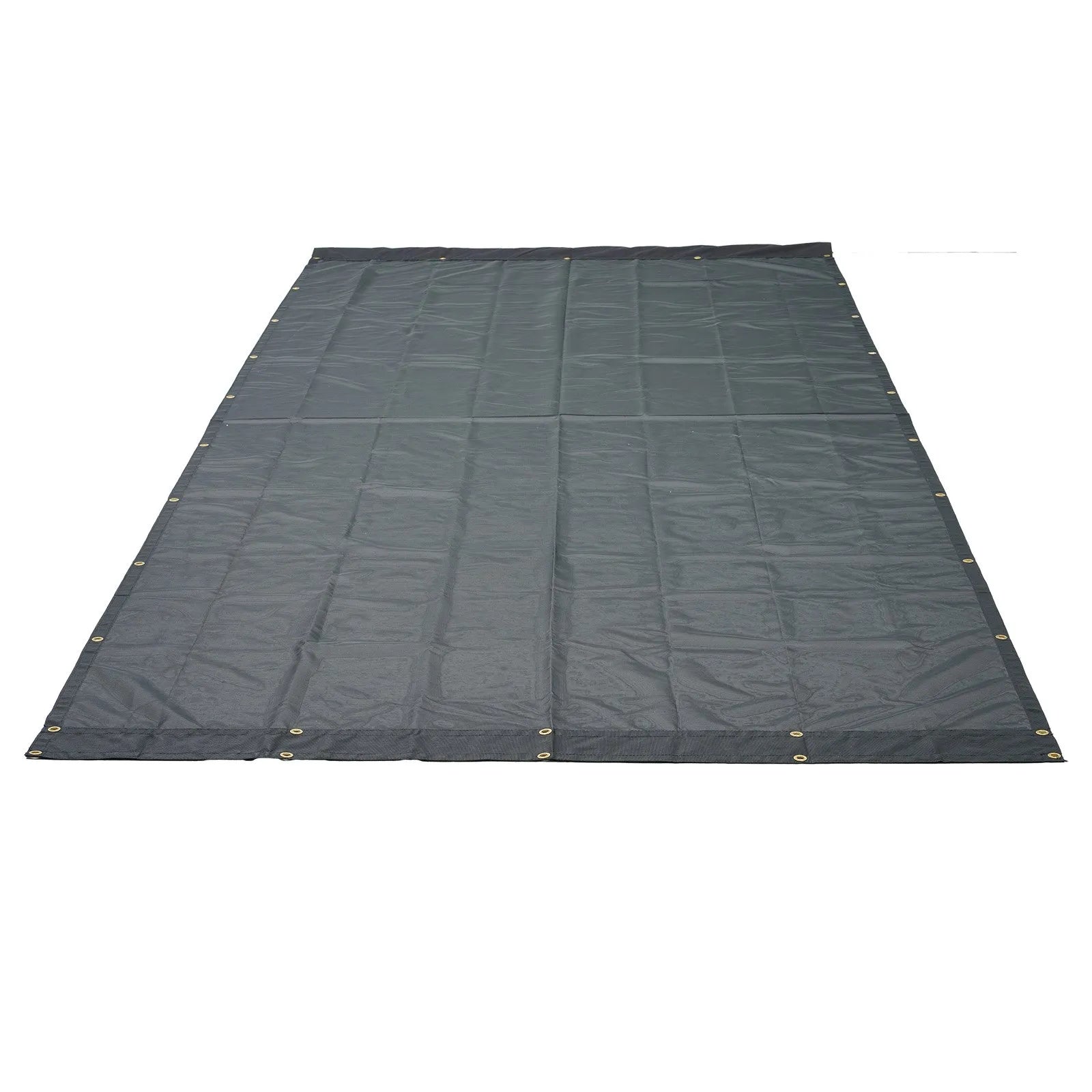 VEVOR Dump Truck Mesh Tarp, 7 x 22 ft, PVC Coated Black Heavy Duty Cover with 5.5