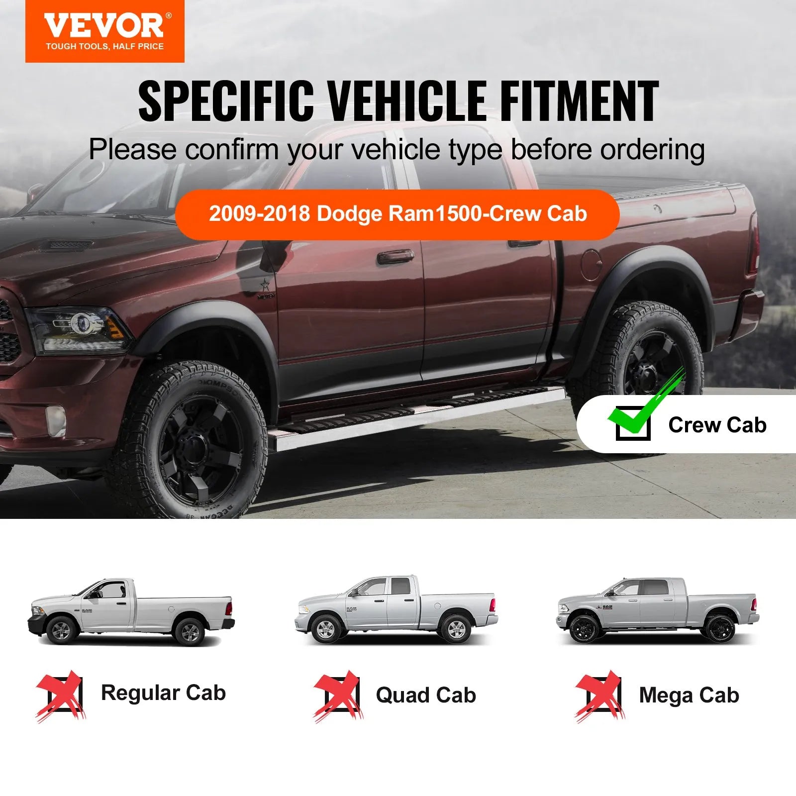 VEVOR Running Boards, 6