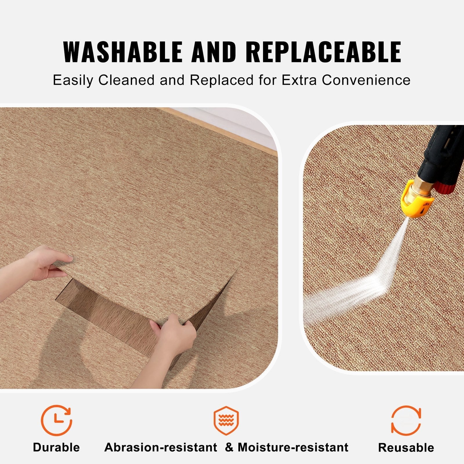 VEVOR Carpet Tiles Reusable, 20