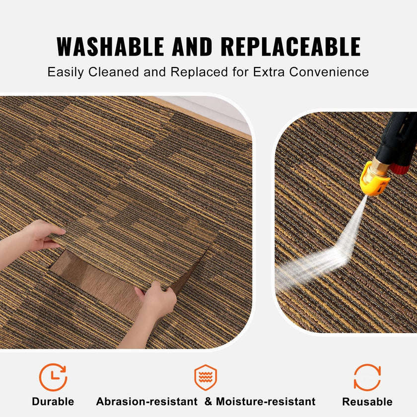 VEVOR Carpet Tiles Reusable, 20