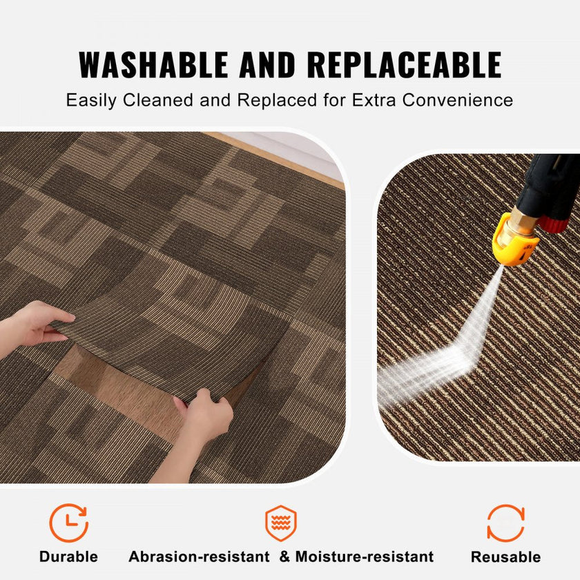 VEVOR Carpet Tiles Reusable, 24