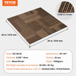 VEVOR Carpet Tiles Reusable, 24