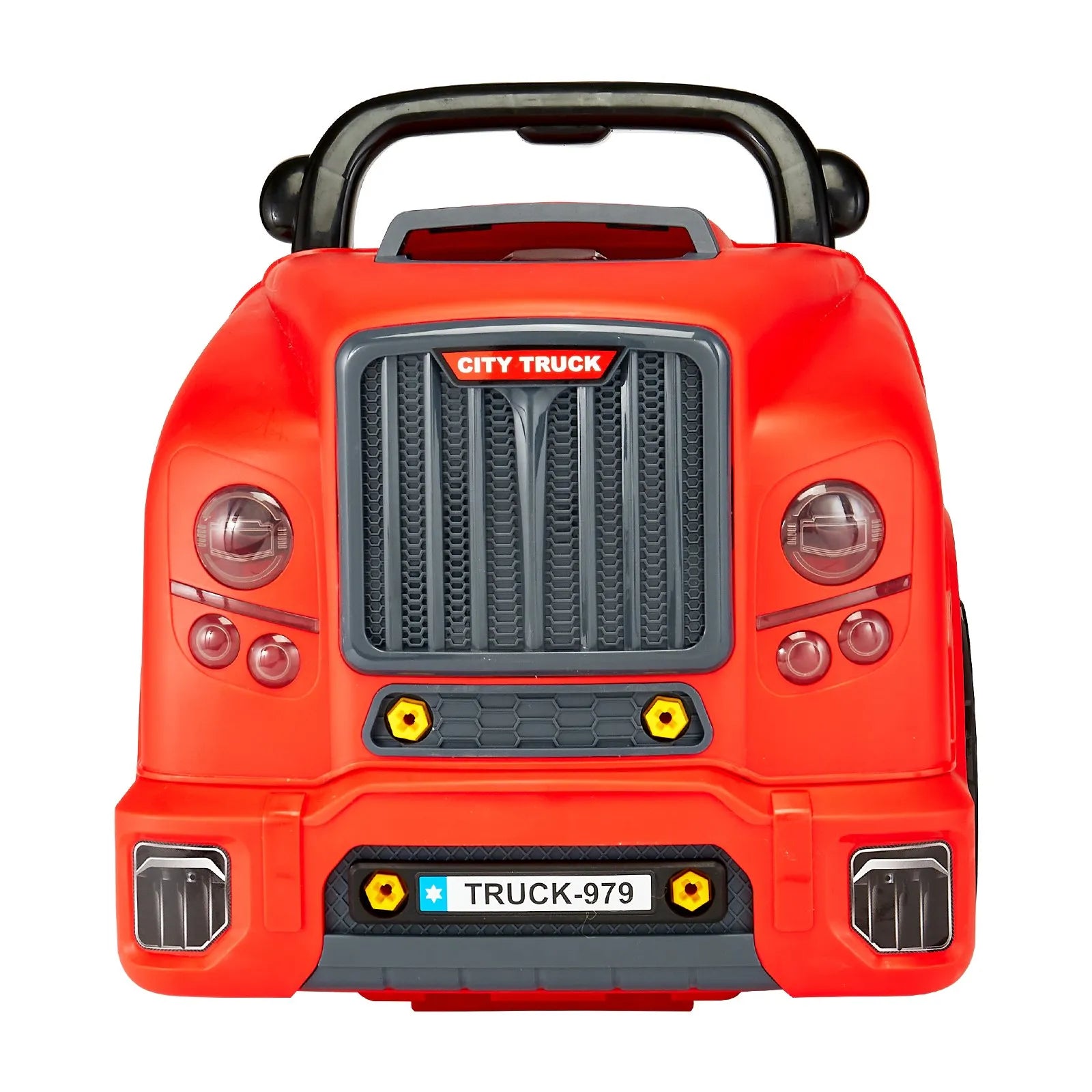 VEVOR Engine Toy Kids Mechanic Car Repair Set with Removable Parts Red