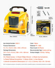 VEVOR Engine Toy Kids Mechanic Car Repair Set with Removable Parts Yellow