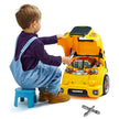 VEVOR Engine Toy Kids Mechanic Car Repair Set with Removable Parts Yellow